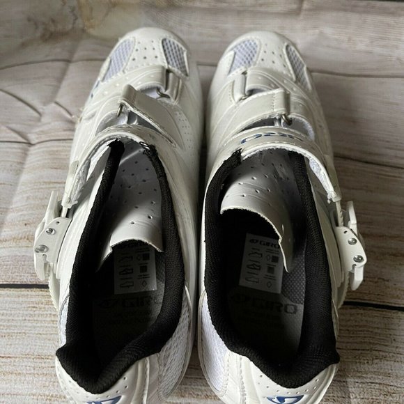 Giro Espada EC70 Women Road Bike Shoes EU 40 US 8.5 White Blue - Picture 6 of 8